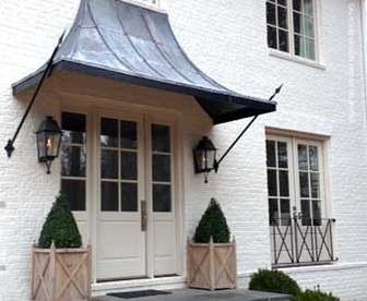 copper awning